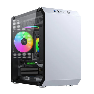 Sumtax VP100 desktop computer case, personalized mini MATX tempered glass, full side see-through, all-aluminum alloy computer case