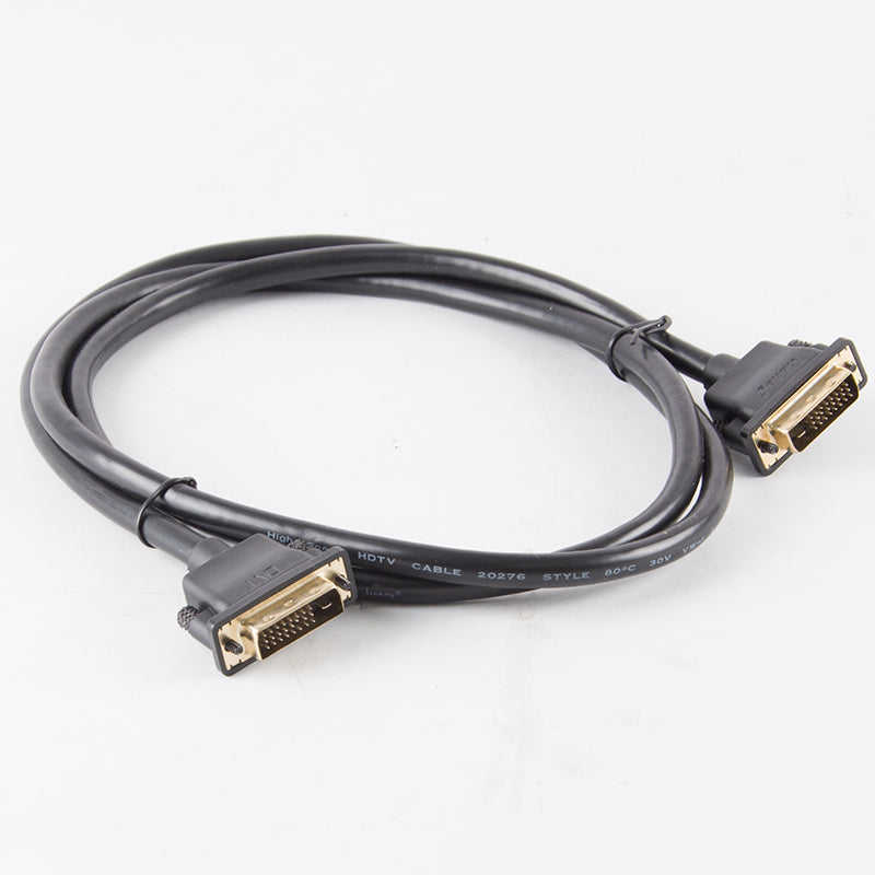 สายจอDVI 24+1 to hdmi สายถัก ยาว1.5m HDMI TO DVI 24+1 Cable สายแปลง HDMI TO DVI