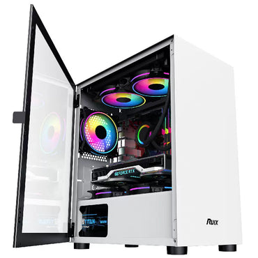 EVESKY Punk 3 computer case desktop water cooling case transparent side transparent tempered glass case