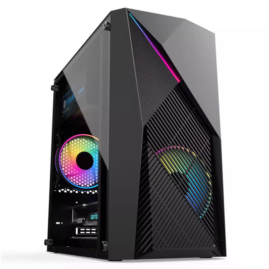 积至EVESKY 天启 电脑机箱台式机MATX小机箱水冷侧透电竞游戏机箱