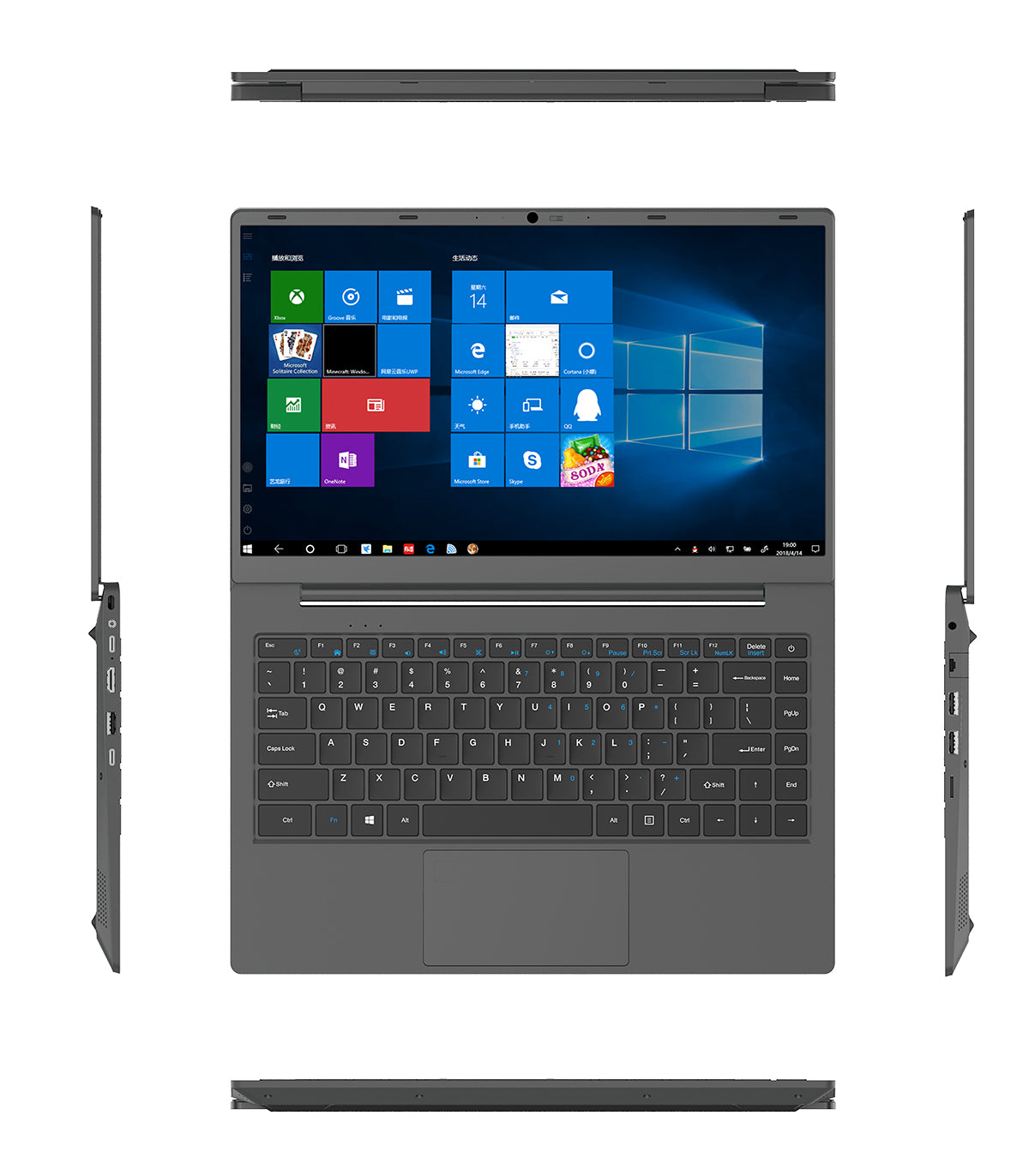 全新 长城15.6英寸笔记本电脑Intel 酷睿i7 5700U RAM 16GB内存 M.2 256GB固态硬盘 核显 中高端 办公笔记本电脑