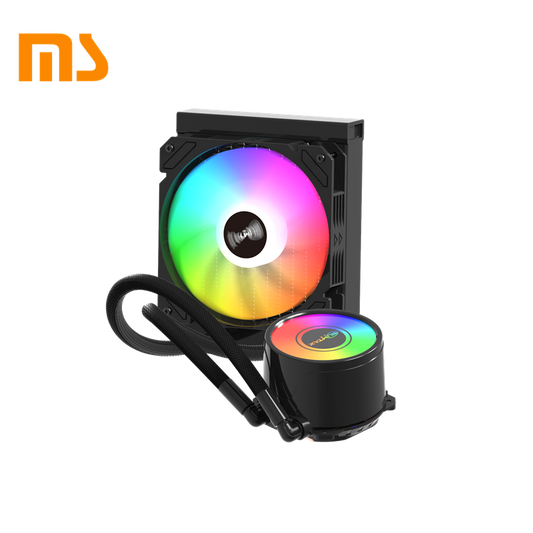 SUMTAX ชุดน้ำระบบปิด Tsunami 120 240 360 Unlimited Deep Space Lighting ARGB Multi-platform CPU Liquid Cooler รับประกันสินค้า 2 ปี