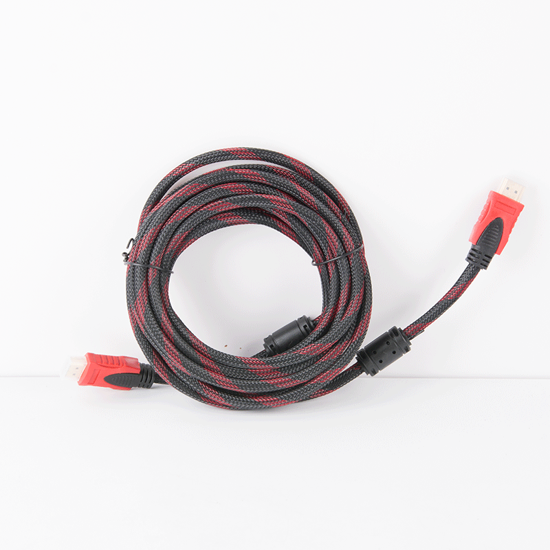 สาย HDMI รุ่น 2.0 4K สาย HD ดิจิตอล 2 เมตรสายวิดีโอ 3D โปรเจคเตอร์คอมพิวเตอร์ทีวีชุดกล่องด้านบนเชื่อมต่อสายไฟ