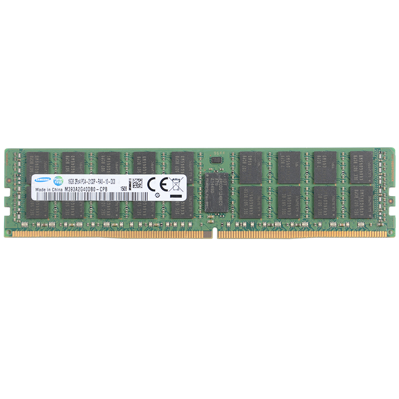 แถบหน่วยความจำ Samsung DDR4 2133MHZ 16GB RAM หน่วยความจำเมนบอร์ดเซิร์ฟเวอร์ RAM X99 DDR4 หน่วยความจำเฉพาะสำหรับเมนบอร์ด X99 เซิร์ฟเวอร์ LGA2011-3