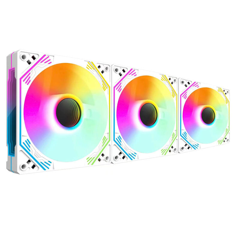 魔镜第四代电脑风扇12cmARGB散热风扇温控神光主板同步静音风扇