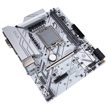 Hua Nan B760M-D4 LGA1700 motherboard 白色
