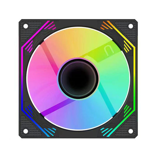 魔镜第四代电脑风扇12cmARGB散热风扇温控神光主板同步静音风扇