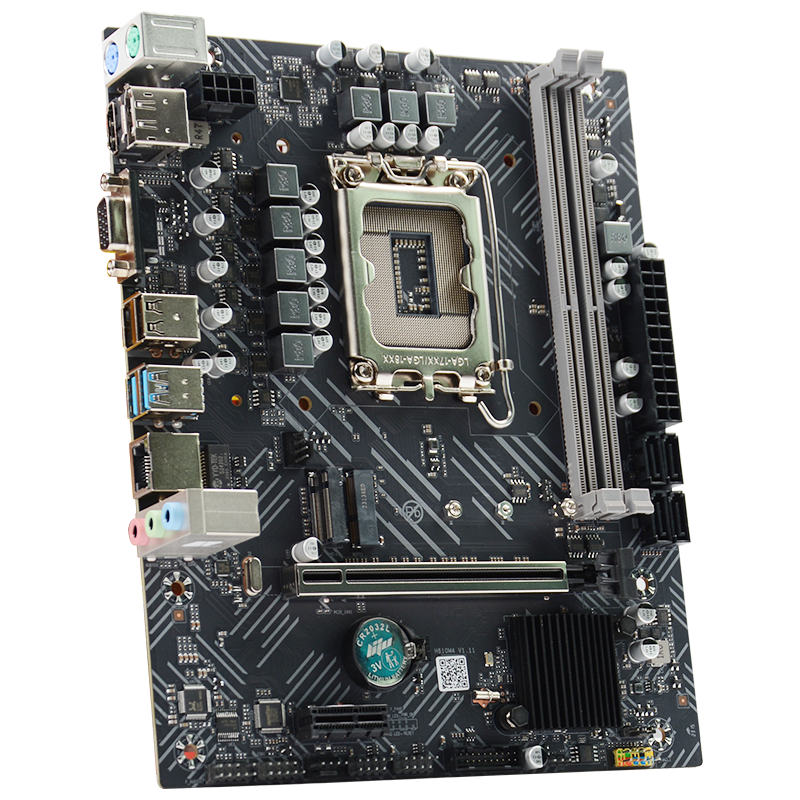 Mingsu H610M DDR4 LGA1700 motherboard M.2 motherboard 1000m network card