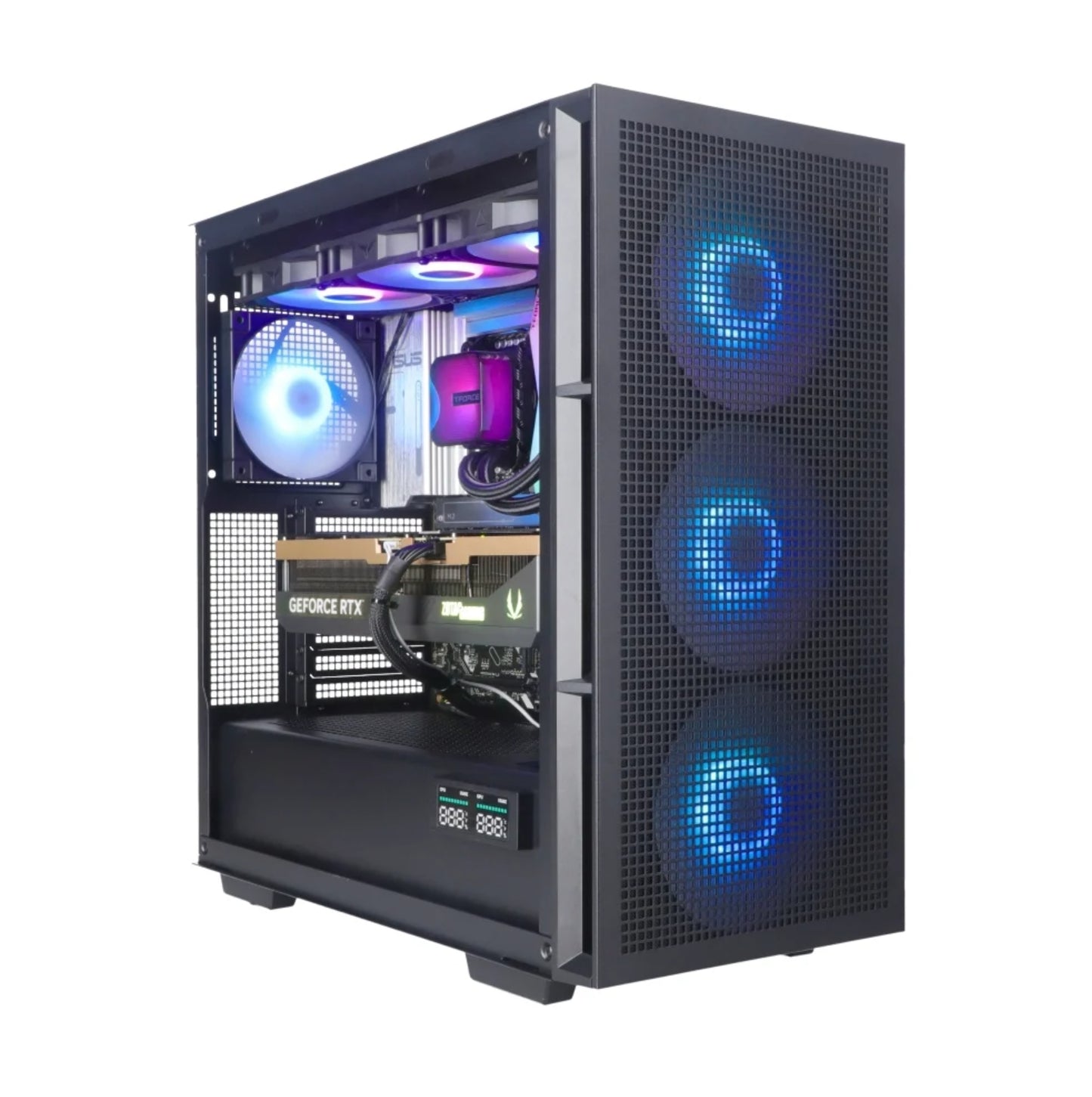 5090高端主机 INTEL CORE ULTRA 7 265K 20核 RAM 内存48GB 华硕 PRIME Z890 RTX 5090 / 32GB ZOTAC主机