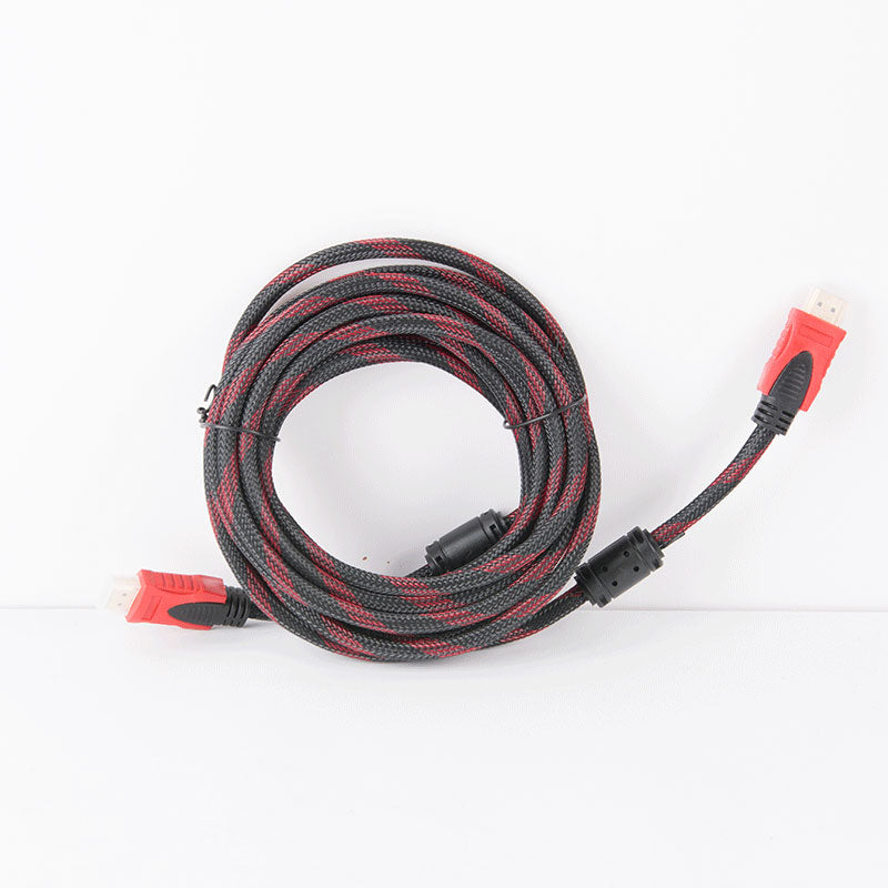 สาย HDMI รุ่น 2.0 4K สาย HD ดิจิตอล 2 เมตรสายวิดีโอ 3D โปรเจคเตอร์คอมพิวเตอร์ทีวีชุดกล่องด้านบนเชื่อมต่อสายไฟ