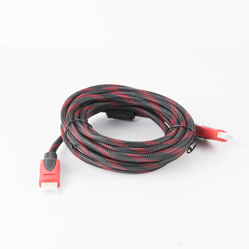 สาย HDMI รุ่น 2.0 4K สาย HD ดิจิตอล 2 เมตรสายวิดีโอ 3D โปรเจคเตอร์คอมพิวเตอร์ทีวีชุดกล่องด้านบนเชื่อมต่อสายไฟ