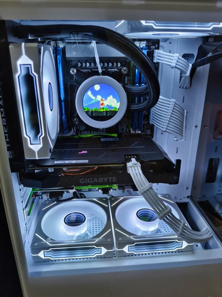 24 英寸全景房 144HZ Intel® i3-10100F 处理器四核八线程 DDR4 16GB SSD 1TB 独立显卡 GTX1030 第十代游戏电脑