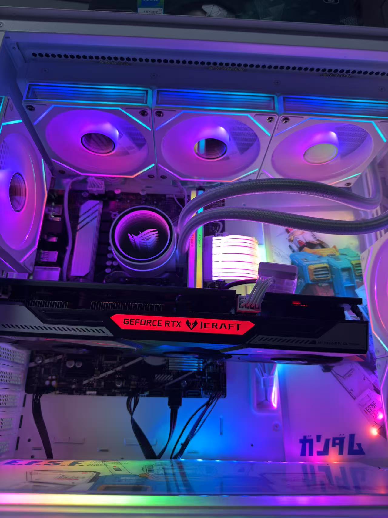 泰国 英特尔酷睿i9-14900KF二十四核 内存32G 1TB RTX 3060 Ti-RTX5070 游戏 爱国者游戏弹丸电脑主机