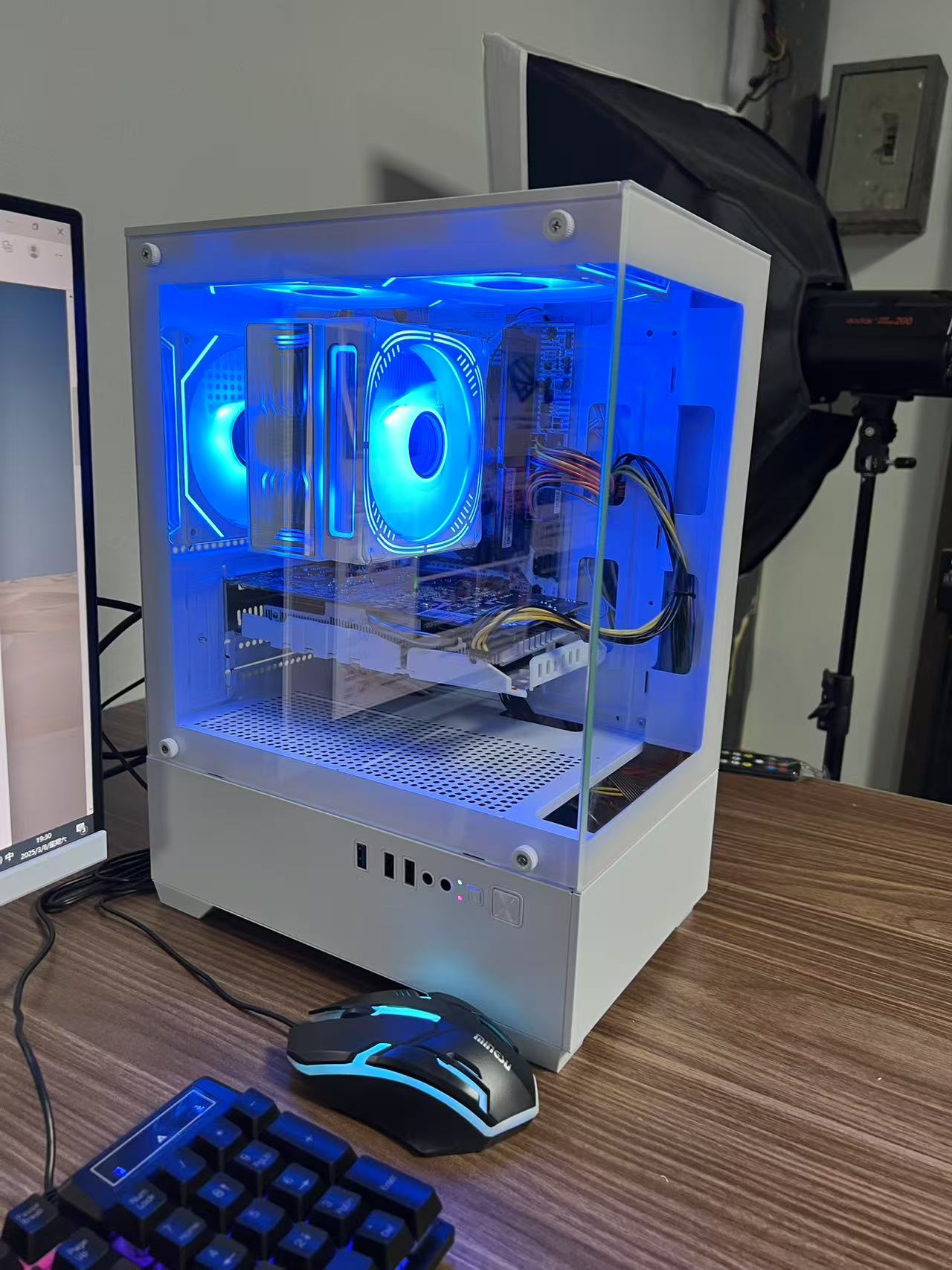 第十四代i3-14100F DDR4 3200 16G M.2 1TB H610M主板 GTX1030 2G RTX2060 8G