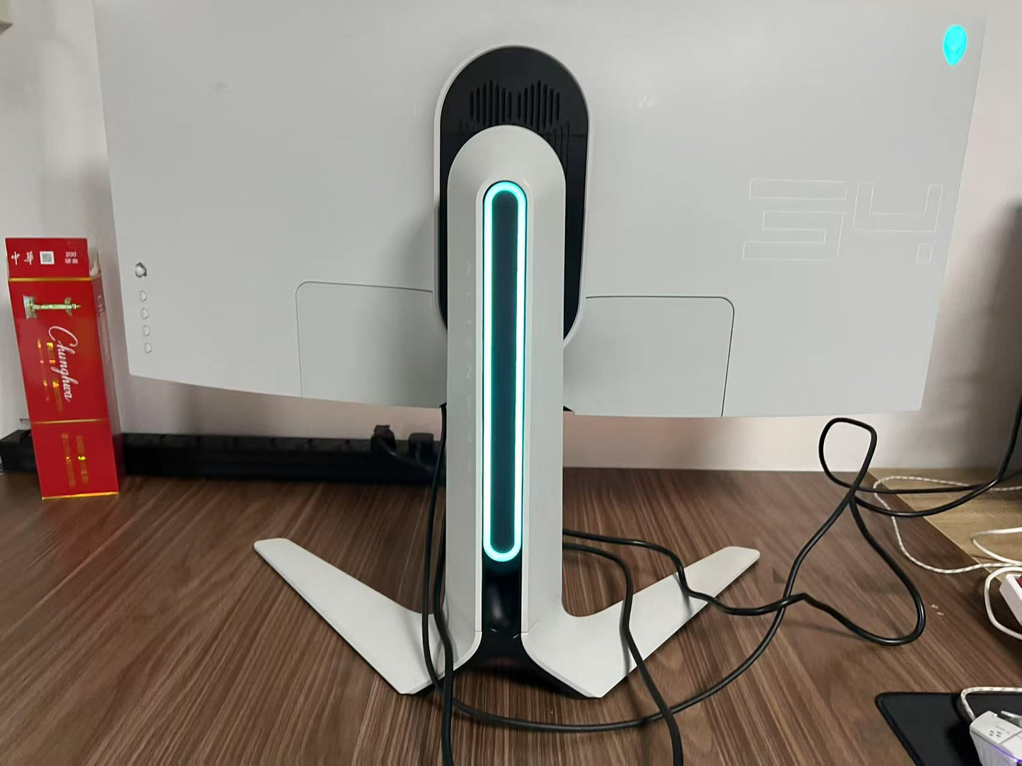 二手显示器 外星人 Alienware Monitor AW3423DW 34寸4K175HZ 白色 N卡G-SYNC