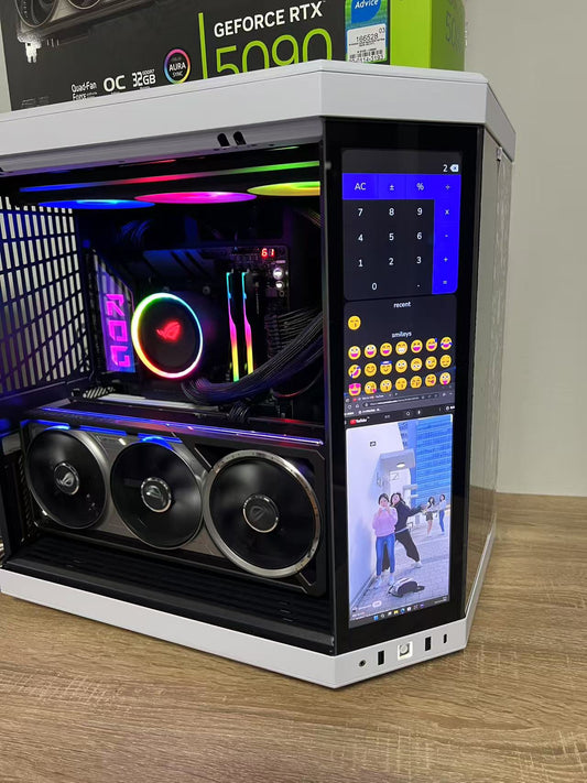 华硕ROG RYZEN 9 9950X3D X870 RTX5090 32GB ASUS ROG ASTRAL O32G 电脑主机