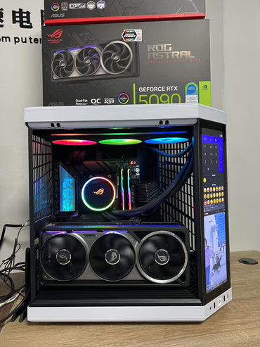 华硕ROG RYZEN 9 9950X3D X870 RTX5090 32GB ASUS ROG ASTRAL O32G 电脑主机