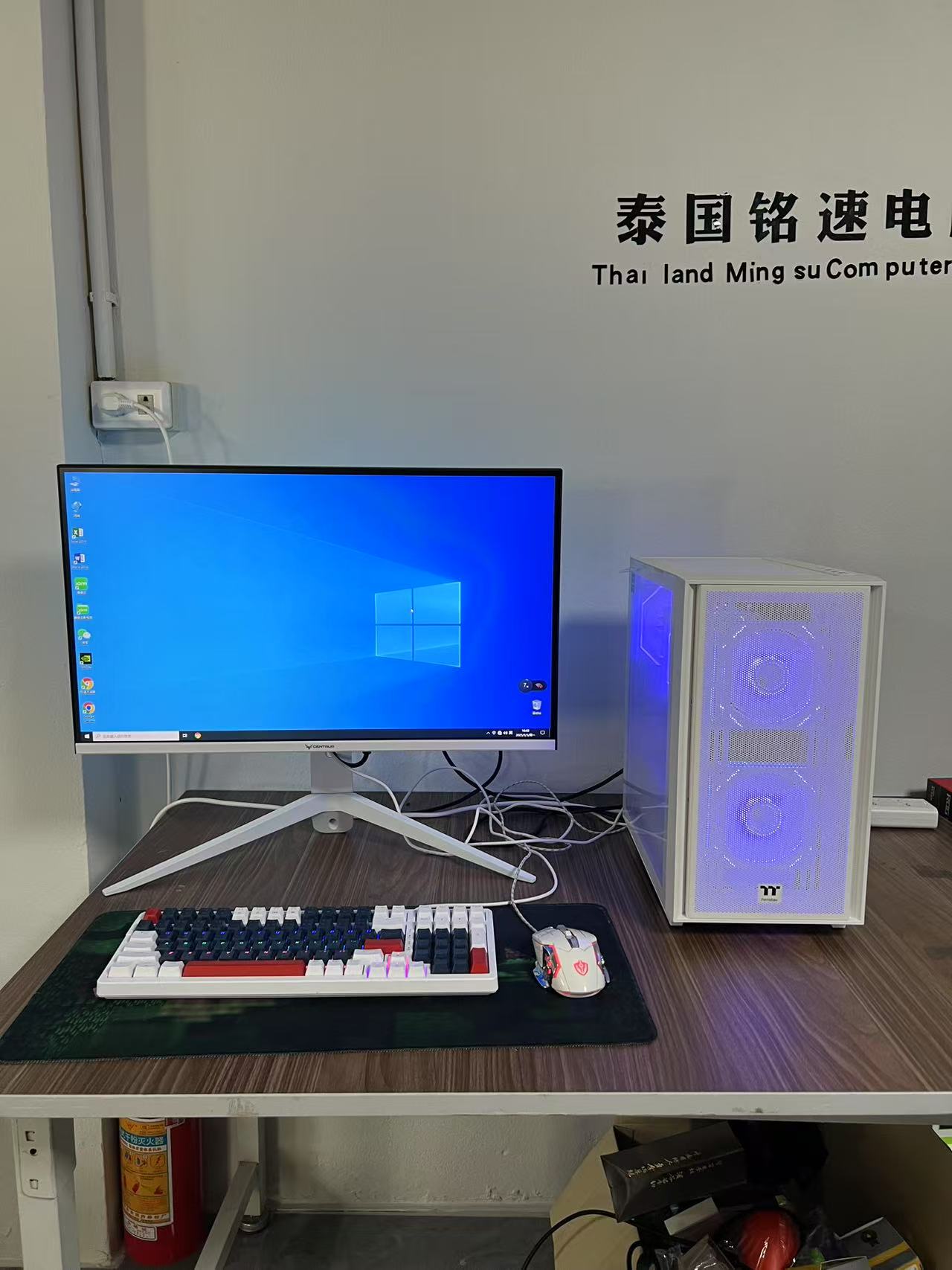 27-inch 165HZ eSports live broadcast AI computer 12th generation Core i5-12400F six-core memory 32G M.2 512GB H610 ASUS RTX4060 8G