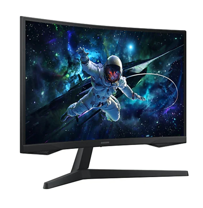 Second-hand Samsung 27" Odyssey G5 curved gaming monitor (165Hz) purchased in January 2025 Thailand monitor
