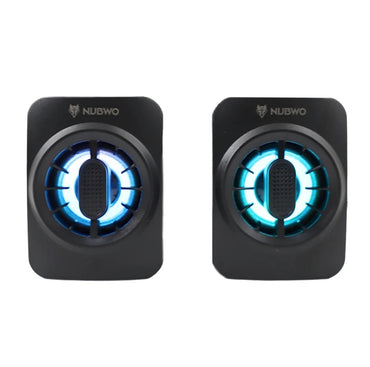 (2.0) NUBWO 扬声器 (NS54) 小电脑音箱 黑色