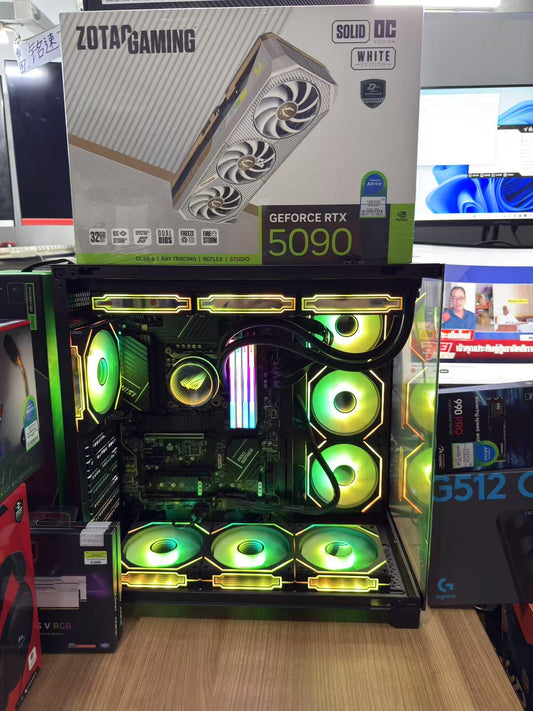 第十三代  i9-13900K  DDR5 128GB内存  2TB  PRO Z790 RTX5090 32GB 全套 键盘鼠标