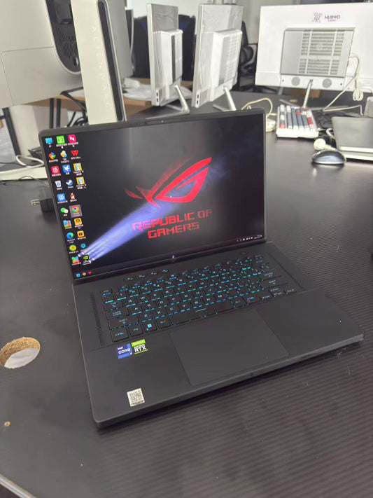 二手准新 华硕ROG 第十二代酷睿i9-12900H十四核 DDR5 32G内存 1TB固态硬盘 RTX3080TI 16G游戏本 笔记本曼谷送货上门