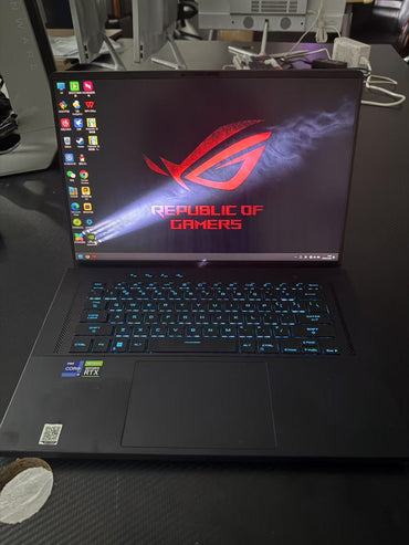 二手准新 华硕ROG 第十二代酷睿i9-12900H十四核 DDR5 32G内存 1TB固态硬盘 RTX3080TI 16G游戏本 笔记本曼谷送货上门