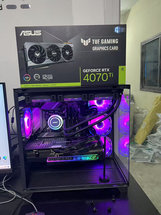 酷睿i7-14700F二十核 DDR5 64G 硬盘M.2 1TB  微星B760 GeForce RTX 4070 T SUPER游戏显卡