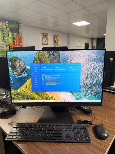 ASUS M3702WFA 27英寸一体机电脑 Ryzen 5 7520U 16GB LPDDR5 5500MHz 512GB NVMe SSD IPS高清大屏 WiFi6 蓝牙 内置摄像头 Win11 二手准新机