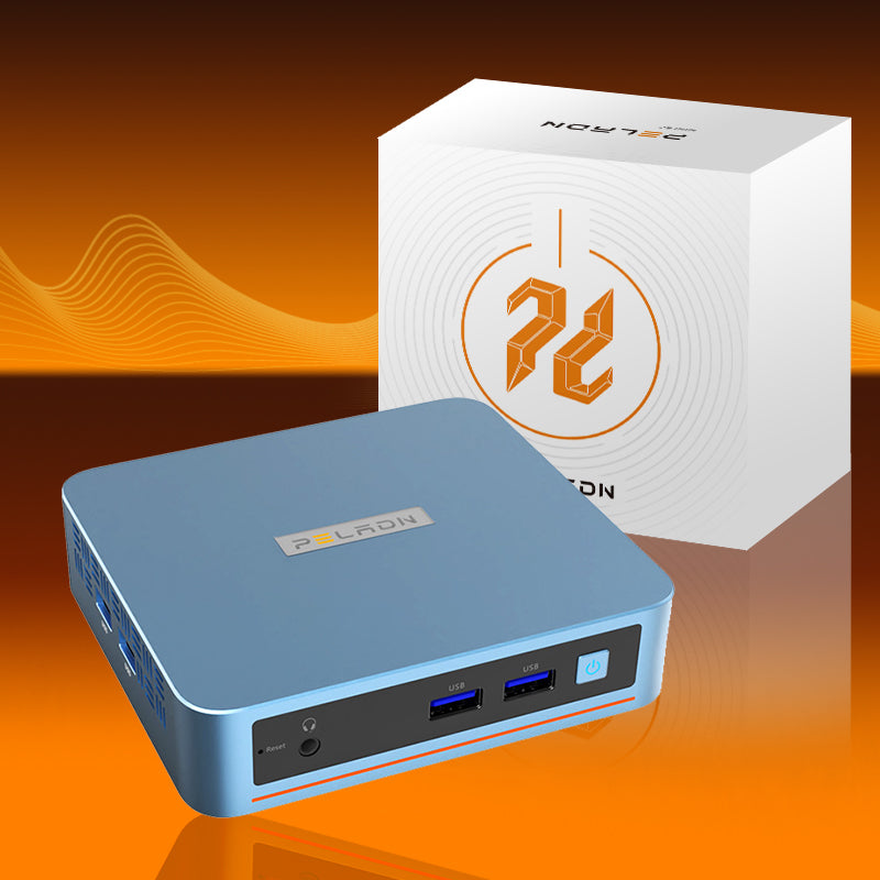 (预订7天到泰国)磐镭Wi-4迷你主机内置 Intel Celeron N5105 固态硬盘 多种类型接口支持Windows和Linux 电脑主机/支持电视机