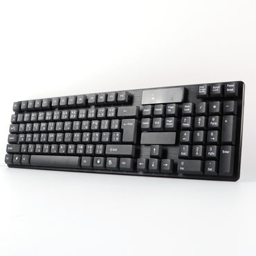 ชุดคีย์บอร์ดและเมาส์ไร้สาย Mingsu TJ 808  คีย์บอร์ดและเมาส์ภาษาไทยไร้สาย 2.4G