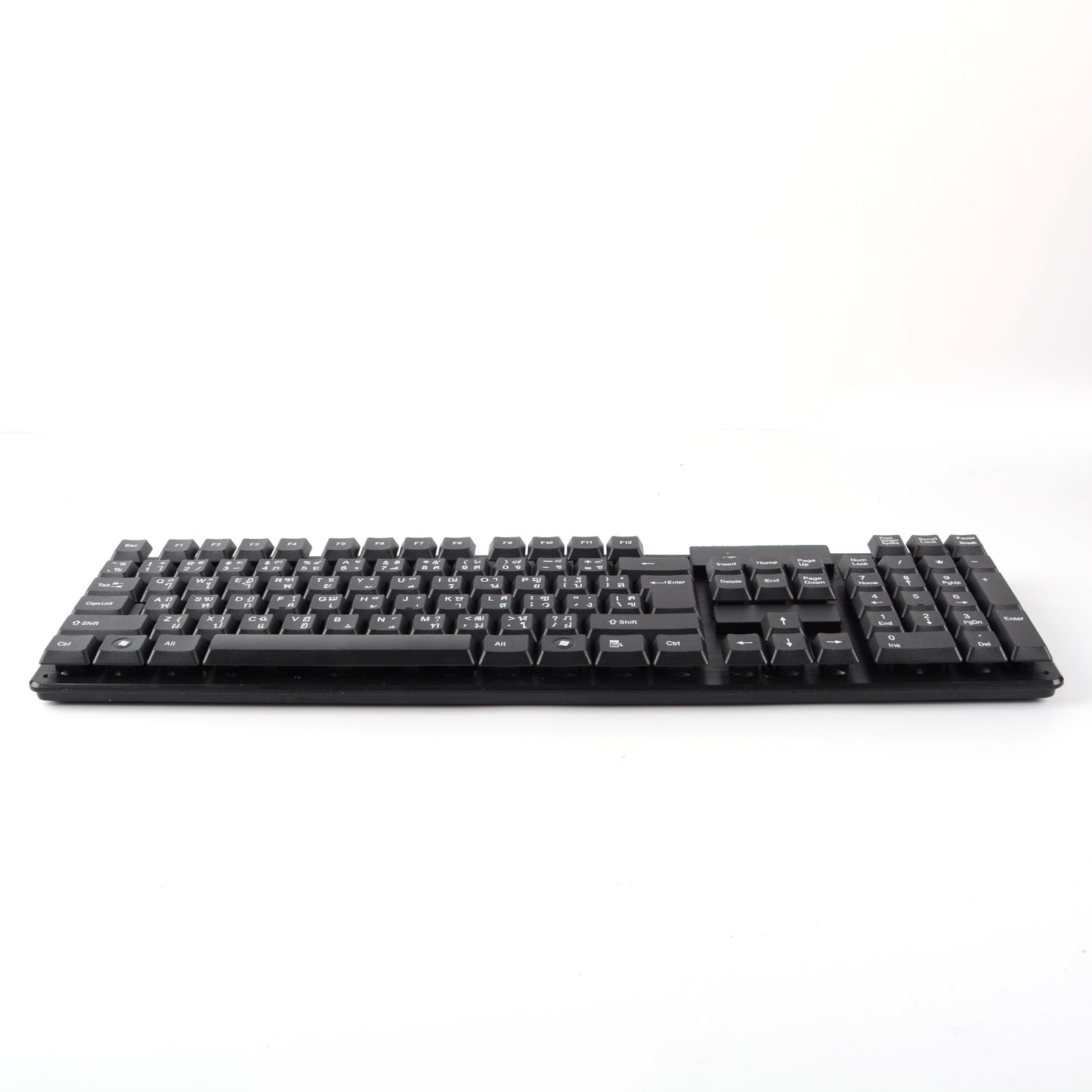 ชุดคีย์บอร์ดและเมาส์ไร้สาย Mingsu TJ 808 คีย์บอร์ดและเมาส์ภาษาไทยไร้สาย 2.4G