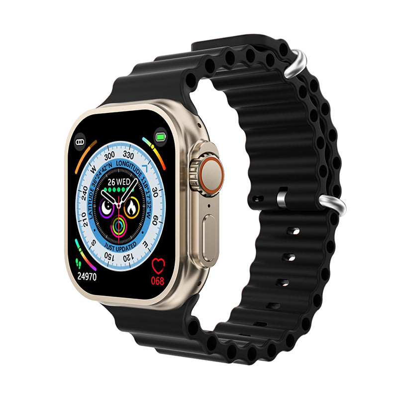 Apple Watch Ultra s8 KD99 Apple Smart Watch นักเรียนสมาร์ทนาฬิกา APP สมาร์ทหน้าต่างข้อมูลพื้นผิว 43mm, ปุ่มสแน็ปจริง, แอปเปิ้ลเดียวกัน 1: 1 สมาร์ทนาฬิกาใหม่ 2023