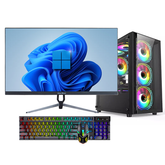 27英寸全套  RYZEN 5 5600G  DDR4 32G m.2 1TB 集成显卡 高端稳定办公电脑