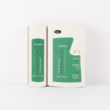 อุปกรณ์ทดสอบสัญญาณสาย Lan/สายโทรศัพท์ Cable Tester ที่เช็คสายแลน RJ45 RJ11