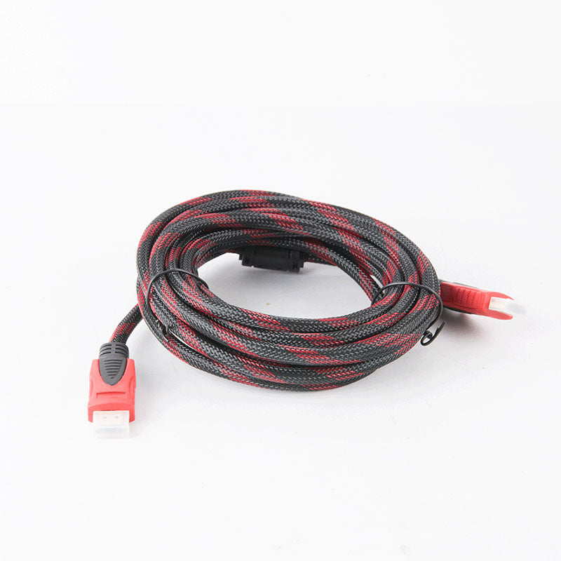 สาย HDMI รุ่น 2.0 4K สาย HD ดิจิตอล 2 เมตรสายวิดีโอ 3D โปรเจคเตอร์คอมพิวเตอร์ทีวีชุดกล่องด้านบนเชื่อมต่อสายไฟ