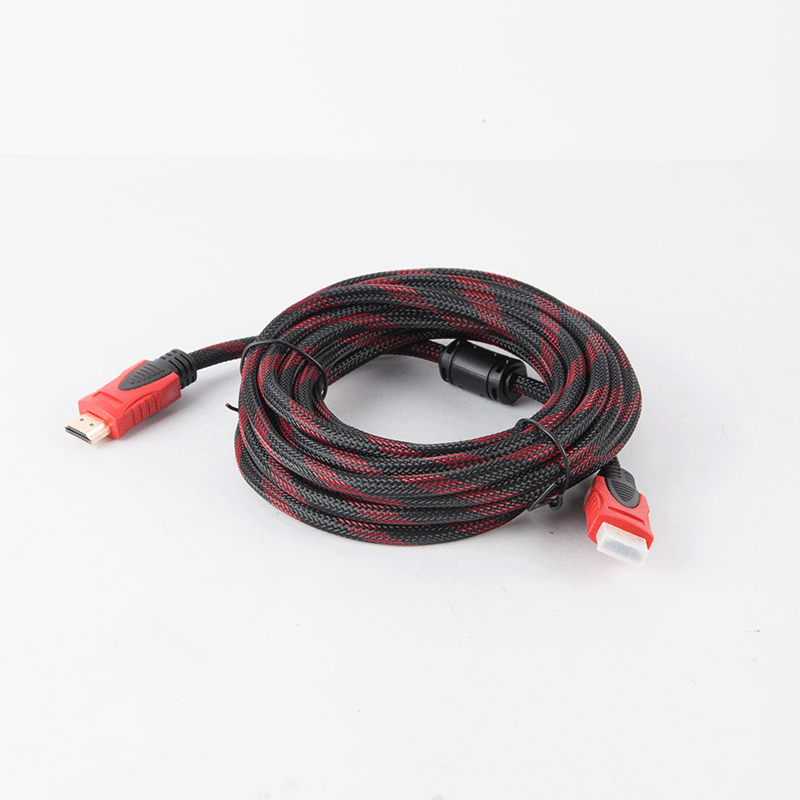 สาย HDMI รุ่น 2.0 4K สาย HD ดิจิตอล 2 เมตรสายวิดีโอ 3D โปรเจคเตอร์คอมพิวเตอร์ทีวีชุดกล่องด้านบนเชื่อมต่อสายไฟ