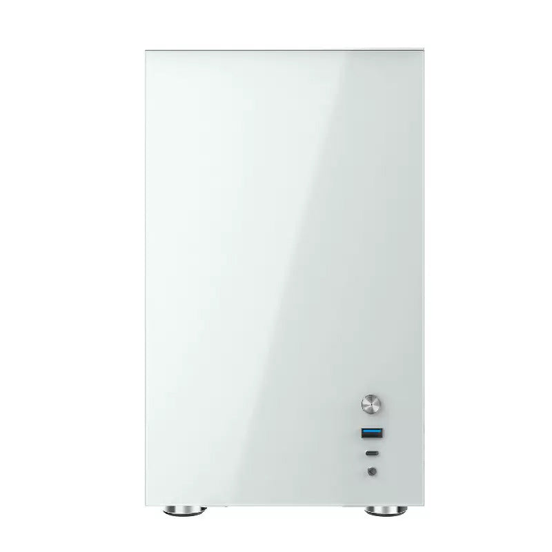 Sumtax/迅泰VP600铝合金机箱海景房电脑台式主机M-ATX支持360水冷风扇迷你电脑机箱