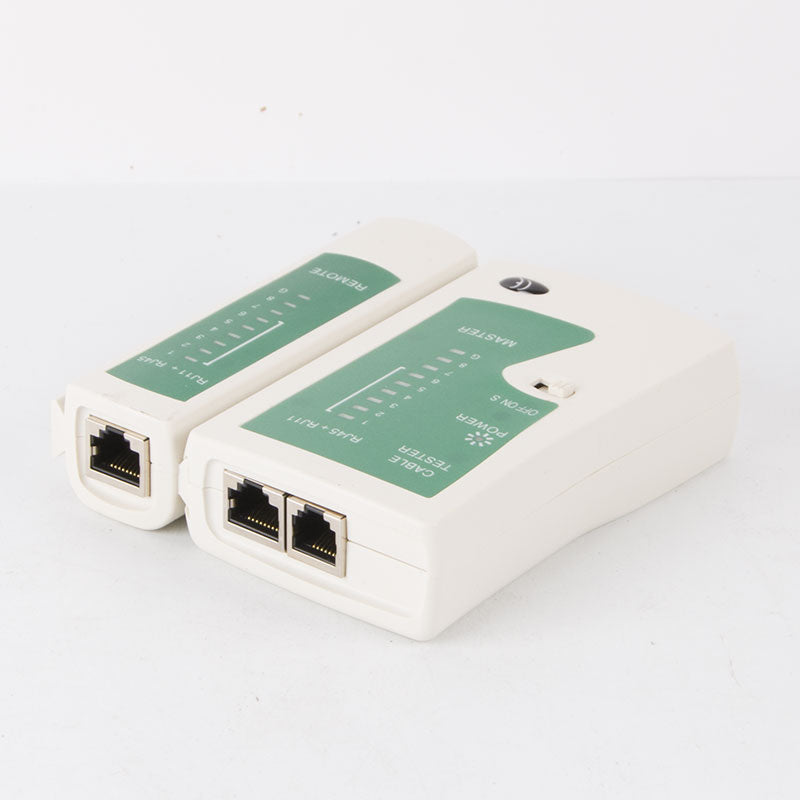 อุปกรณ์ทดสอบสัญญาณสาย Lan/สายโทรศัพท์ Cable Tester ที่เช็คสายแลน RJ45 RJ11