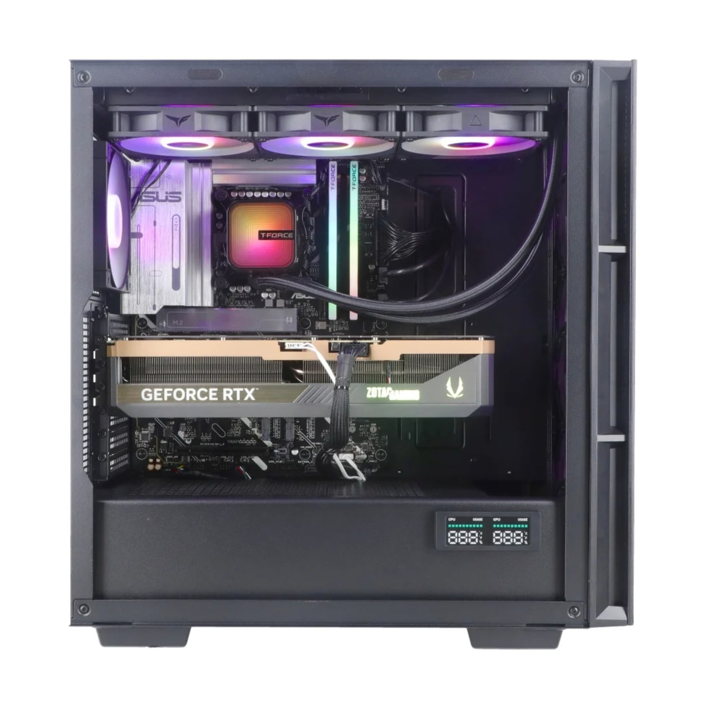 5090高端主机 INTEL CORE ULTRA 7 265K 20核 RAM 内存48GB 华硕 PRIME Z890 RTX 5090 / 32GB ZOTAC主机