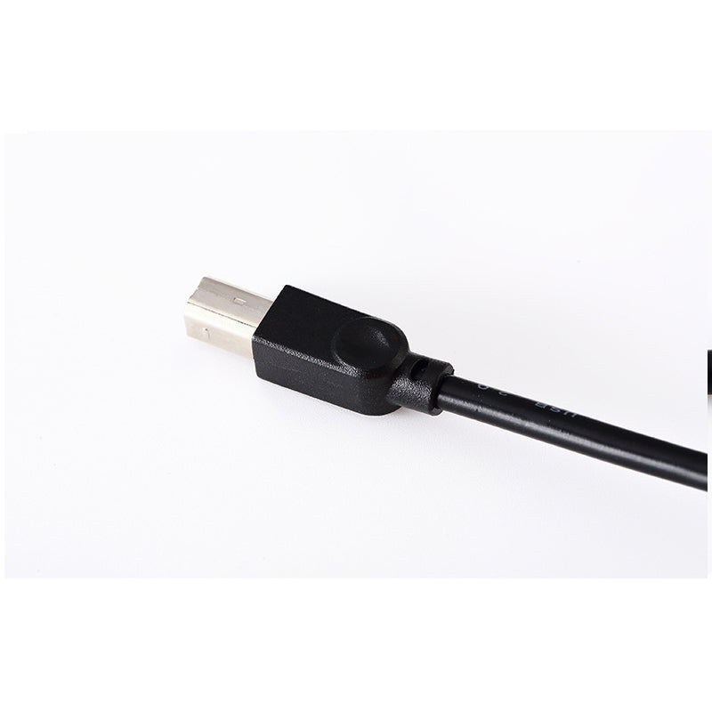 USB printer extension cable สายพิมพ์ USB 1.5 เมตร 3 เมตรสี่เหลี่ยมปาก A / B เต็มทองแดงเครื่องพิมพ์สายเชื่อมต่อข้อมูลสายเครื่องพิมพ์โรงงานขายส่ง