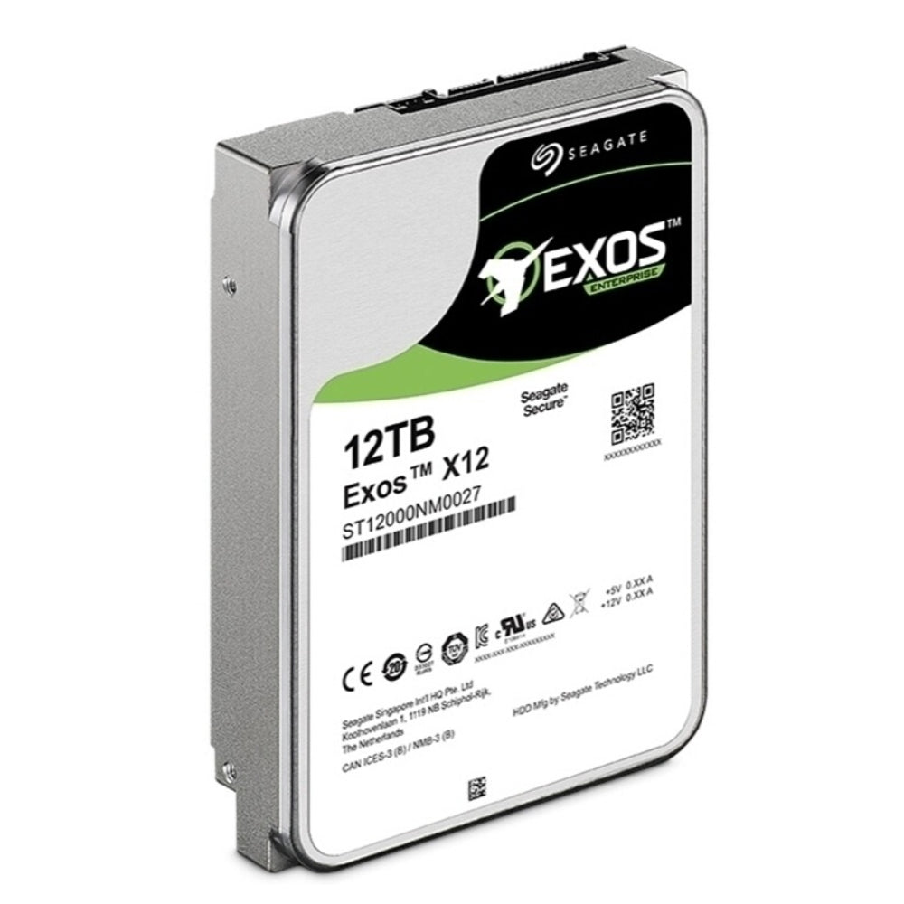 Seagate EXOS 12TB hard drive HDD Seagate's new 12TB hard drive HDD