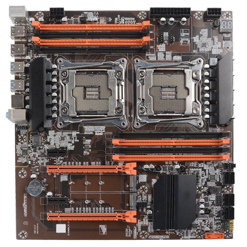 Mingsu x99 ddr4 LGA2011-4 dual-socket motherboard Intel Xeon x99 dual-CPU motherboard