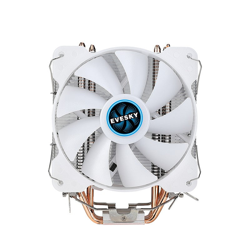 EVESKY ice tower 100 dual fan radiator 4 copper tube dual fan cpu fan