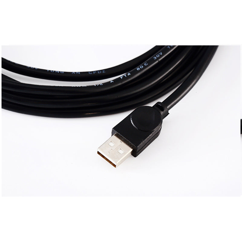 USB printer extension cable สายพิมพ์ USB 1.5 เมตร 3 เมตรสี่เหลี่ยมปาก A / B เต็มทองแดงเครื่องพิมพ์สายเชื่อมต่อข้อมูลสายเครื่องพิมพ์โรงงานขายส่ง