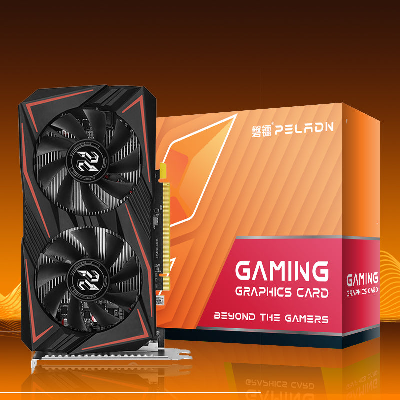 VGA 开天 RX 550 4GD5 4G 双风扇桌面级电竞游戏办公独立显卡