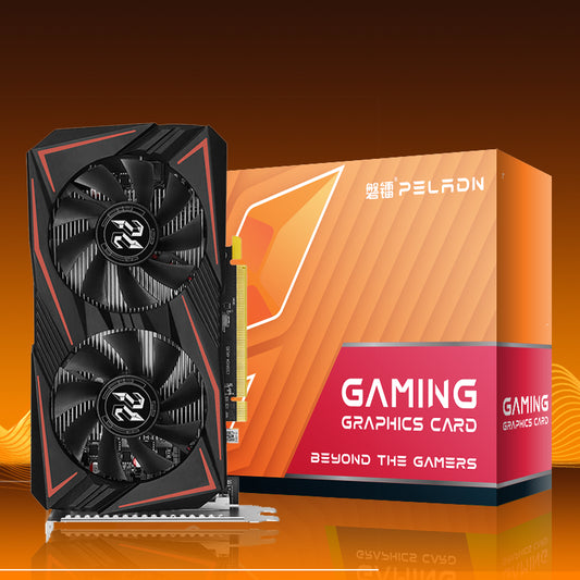 VGA 开天 RX 550 4GD5 4G 双风扇桌面级电竞游戏办公独立显卡