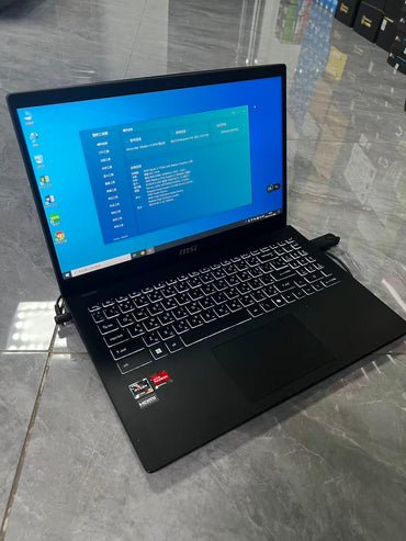 二手微星笔记本电脑Ryzen 5 7530U 8GB DDR4 M.2 512GB固态硬盘 笔记本电脑 泰国现货