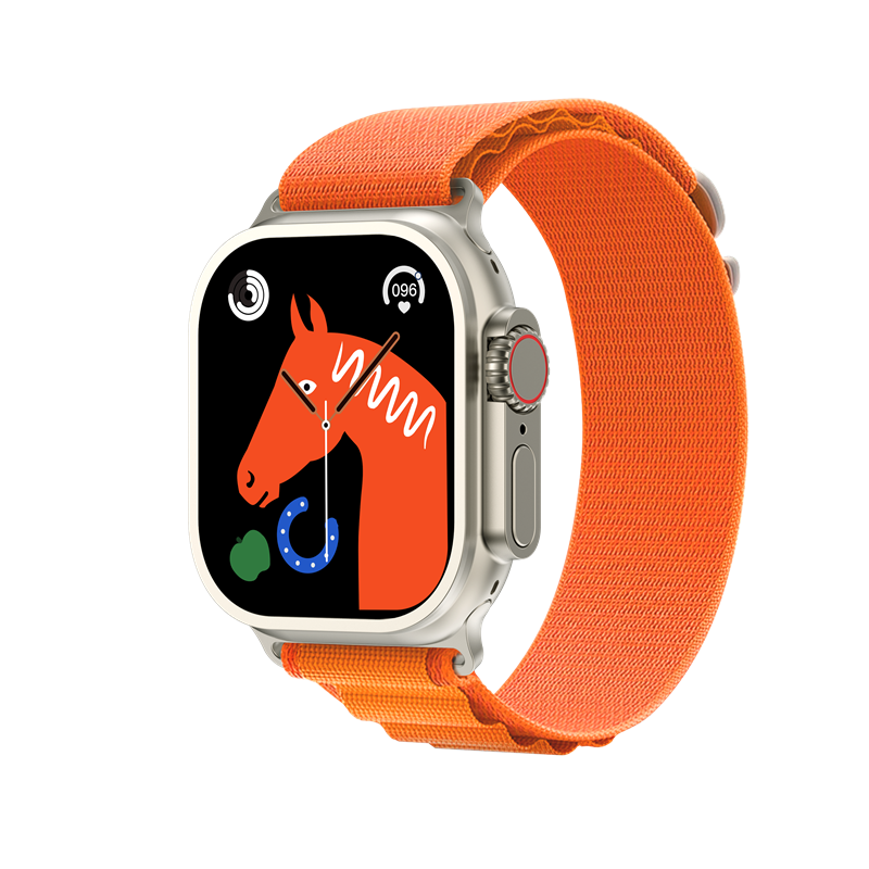 Apple smart watch SmartWatch S8 Ultra T10 Ultra นาฬิกาสมาร์ท นาฬิกาสมาร์ทสำหรับนักเรียน APP 49 มม., สกรูจริง, สแน็ปจริง, แอปเปิ้ลเดียวกัน 1: 1 สมาร์ทนาฬิกา New 2023
