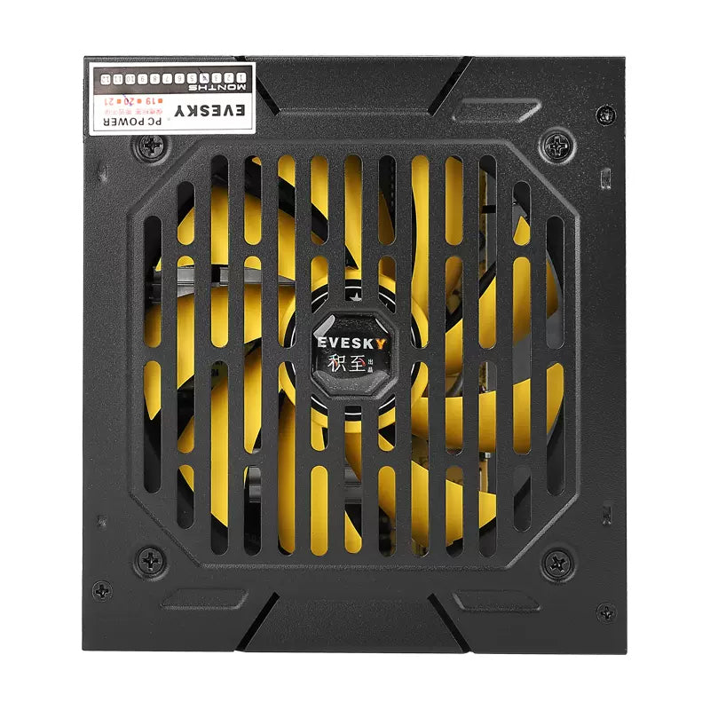 EVESKY computer power supply desktop power supply 600WS computer host power supply rated 400W graphics card power supply